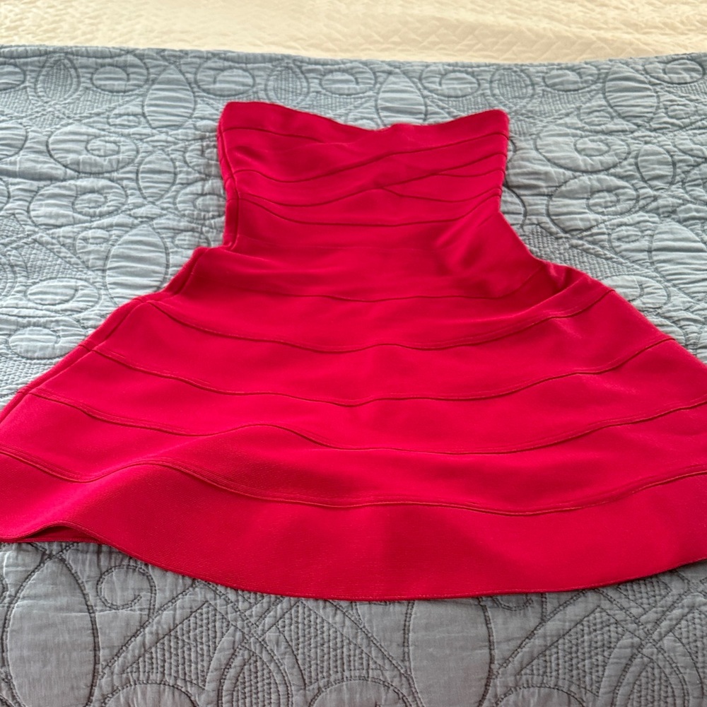 Erin London Vibrant Strapless Dress